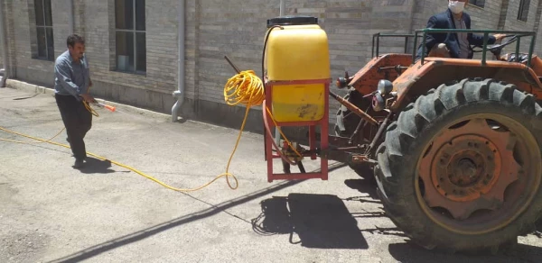 ضدعفونی و گندزدایی مرکز آموزش آزادگان نیر 8